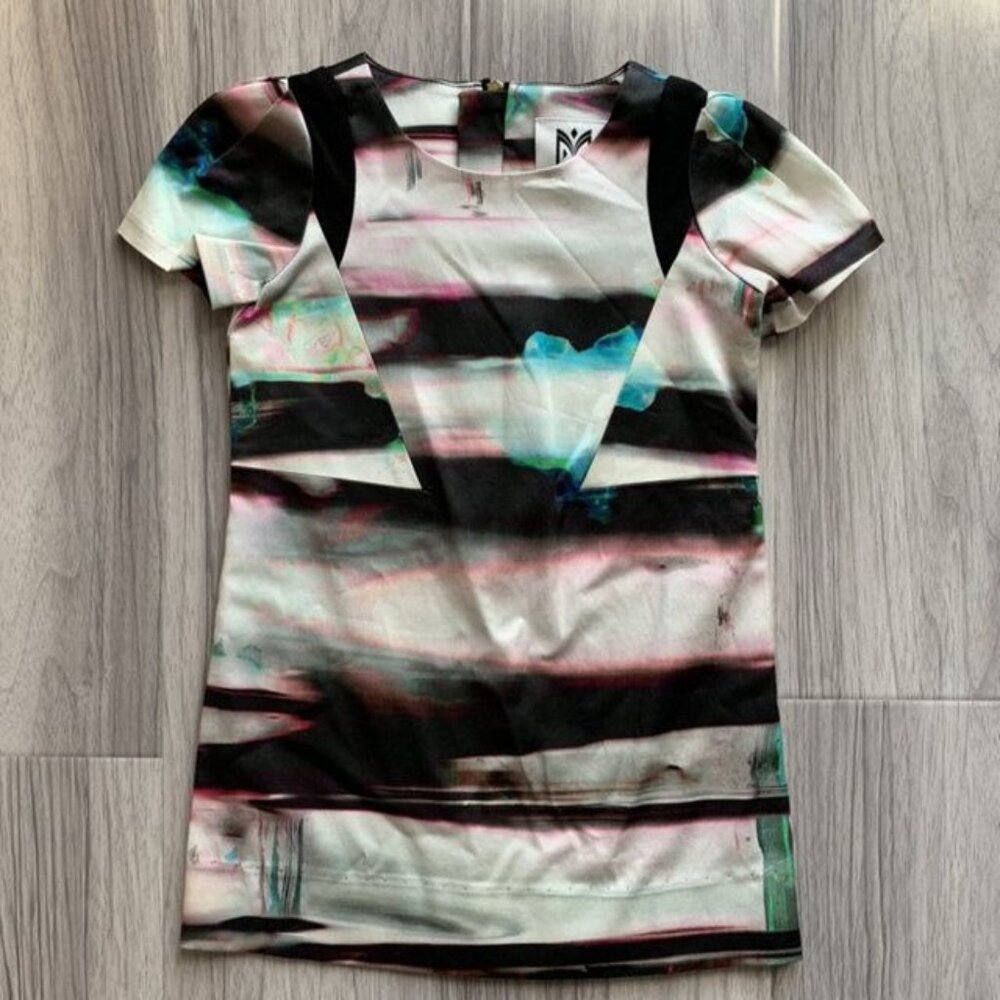 NWOT Milly Minis Chromatography Shift Dress